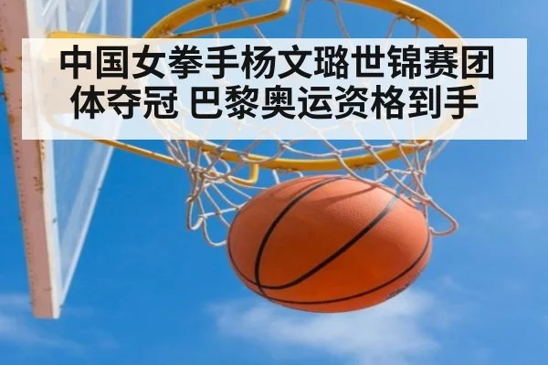 中国女拳手杨文璐世锦赛团体夺冠 巴黎奥运资格到手